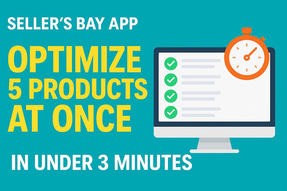 Write and SEO optimize 5 products in under 3 minutes.